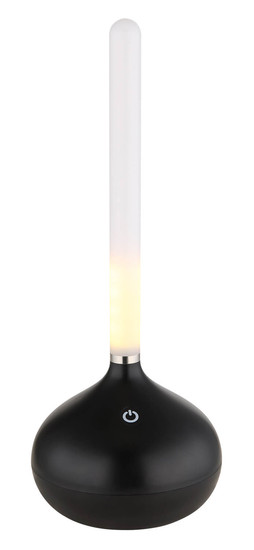 Globo Turner LED Tischleuchte 0,85W CCT IP44 Schwarz Matt 24,3cm 28067S