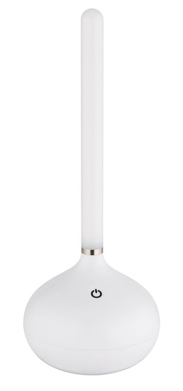 Globo Turner LED Tischleuchte 0,85W CCT IP44 Weiß Matt 24,3cm 28067W