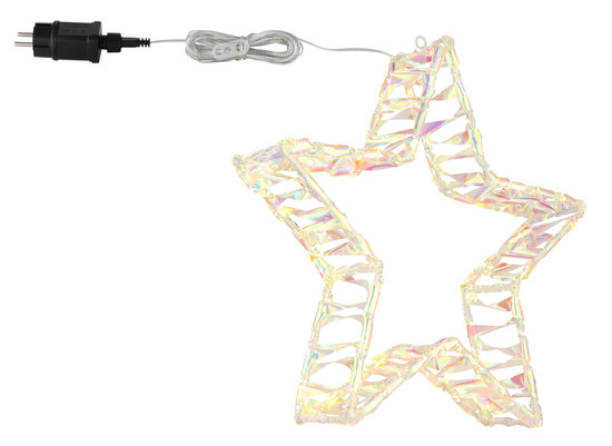 Globo Stara LED Dekorartikel 100-fach 0,06W Warmweiß IP44 Klar, Acryl 39cm 28077