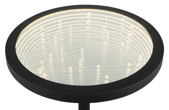 Globo Bryon LED Stehleuchte 16W Warmweiß Schwarz Matt, Metall Ø50cm 28086