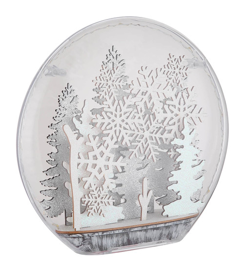 Globo Winteria LED Dekorartikel 12-fach 0,03W Klar 24,5cm 28102