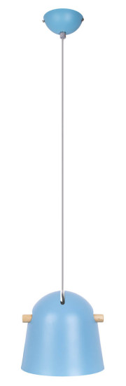 Globo Tally E27 Hängeleuchte 40W Blau, Metall Ø23cm 30440116