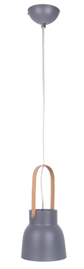 Globo Marike E27 Hängeleuchte 40W Grau, Metall 150cm 30600124