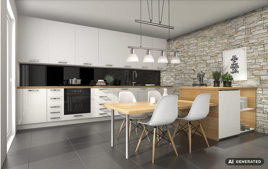 Globo LED Pendelleuchte Daytona 4-flammig E14 LED 4x 5W warmweiss Nickel matt alabaster Optik Metall Glas 150x60cm
