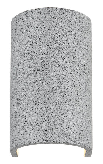 Globo Außenwandleuchte Ferguson 2-flammig G9 IP54 Weiß matt hellgrau Aluminium Druckguss Beton 19x11,5cm