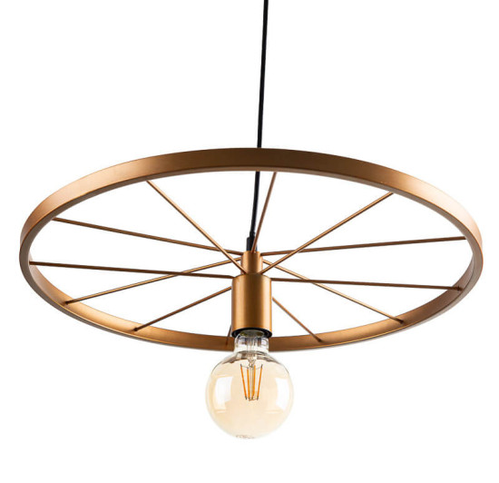 Globo Jan Hängeleuchte 40W Goldfarben, Metall Ø50cm 33110145