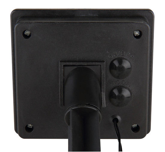 Globo Solar LED Solarleuchte 20-fach 0,06W IP44 Schwarz Matt Ø3cm 36352-20