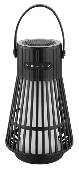 Globo Cherrie LED Dekorartikel 1,40W IP65 Schwarz Matt 18,8cm 39905