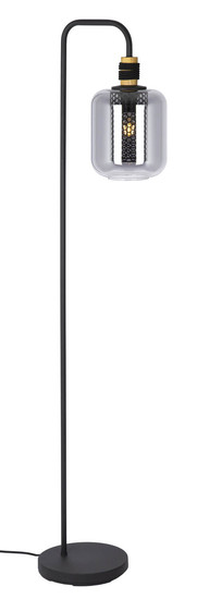 Globo Ando E27 Stehleuchte 40W Schwarz, Metall Ø20cm 40990108