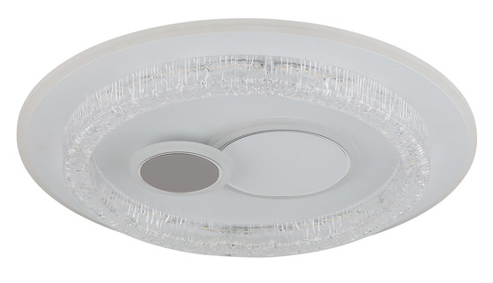 Globo Kriswall LED Deckenleuchte 48W CCT Weiß Matt, Metall Memoryfunktion Ø49,5cm 41005