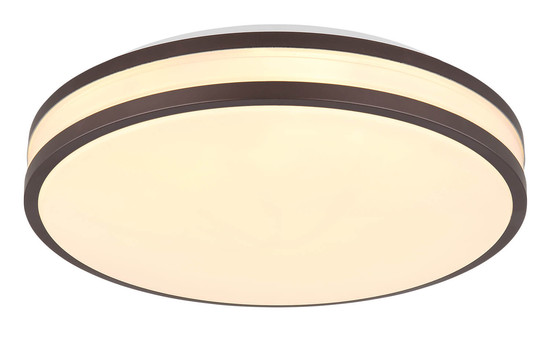 Globo Betha LED Deckenleuchte 18W CCT Weiß, Metall Fernbedienung Nachtlicht Memoryfunktion Ø34cm 41266-18