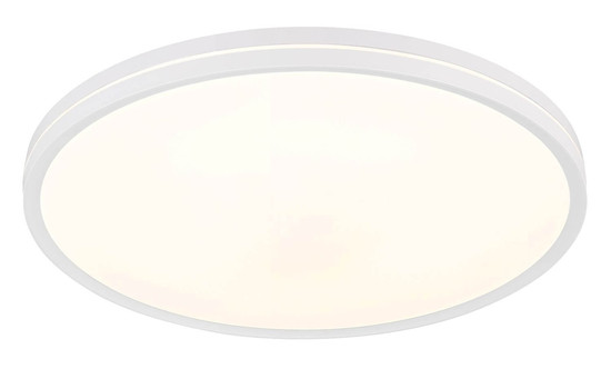 Globo LED Deckenleuchte Dwain RGB LED 24W dimmbar Fernbedienung CCT warm-/tageslichtweiss Weiß matt Ø37cm