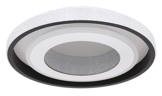 Globo Lucky LED Deckenleuchte 52W CCT Weiß, Metall Fernbedienung Nachtlicht Memoryfunktion Ø50cm 41290-52