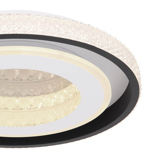 Globo Lucky LED Deckenleuchte 52W CCT Weiß, Metall Fernbedienung Nachtlicht Memoryfunktion Ø50cm 41290-52