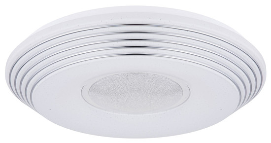 Globo Pillo LED Deckenleuchte 40W CCT Weiß, Metall Fernbedienung Nachtlicht Memoryfunktion Ø50cm 41293-40