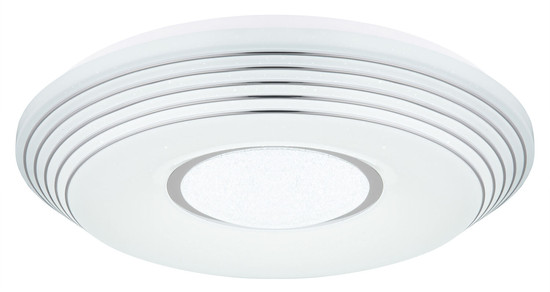 Globo Pillo LED Deckenleuchte 40W CCT Weiß, Metall Fernbedienung Nachtlicht Memoryfunktion Ø50cm 41293-40