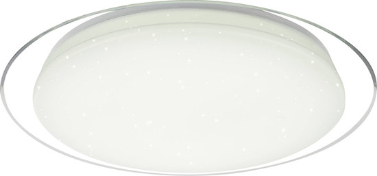 Globo Optima LED Deckenleuchte 30W CCT Weiß, Metall Fernbedienung Nachtlicht Memoryfunktion 7cm 41310-30