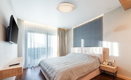 Globo Ronja LED Deckenleuchte 40W Warmweiß Weiß, Metall Fernbedienung Ø0cm 41314-40BH