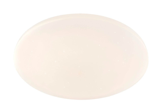 Globo LED Deckenleuchte Sajama I 30W dimmbar Fernbedienung CCT warm-/tageslichtweiss Weiß sparkle Metall Ø54cm