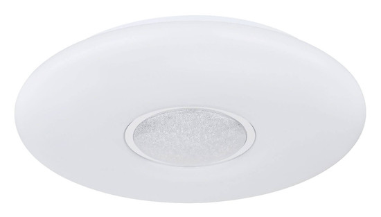 Globo LED Deckenleuchte Sully 24W dimmbar Fernbedienung CCT warm-/tageslichtweiss Weiß Metall Ø41cm