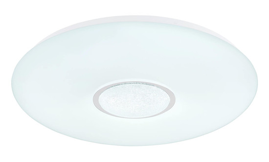 Globo Sully LED Deckenleuchte 40W CCT Weiß, Metall Fernbedienung Nachtlicht Memoryfunktion Ø48,5cm 41367-40DS