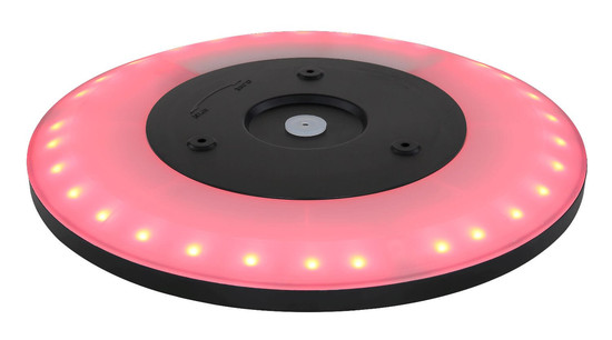 Globo LED Deckenleuchte Sapana 18W dimmbar Fernbedienung IP44 CCT warm-/tageslichtweiss Schwarz Ø29cm