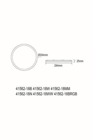 Globo LED Deckenleuchte Sapana 18W dimmbar Fernbedienung IP44 CCT warm-/tageslichtweiss Schwarz Ø29cm