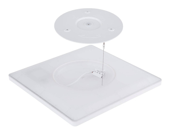 Globo LED Deckenleuchte Sapana 24W IP44 warmweiss Weiß 42x42cm