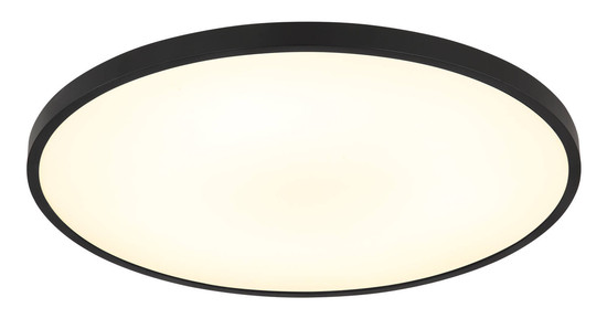 Globo Nielsen LED Deckenleuchte 32W Neutralweiß Schwarz Matt Ø40cm 41566-32S