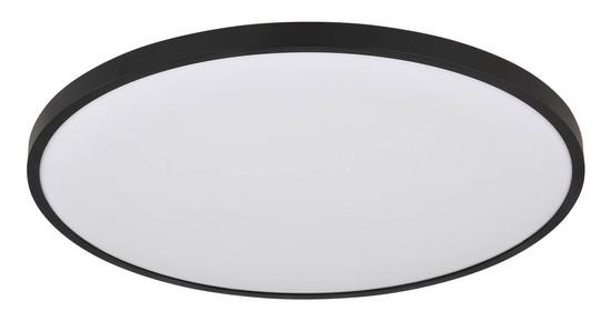 Globo Nielsen LED Deckenleuchte 32W Neutralweiß Schwarz Matt Ø40cm 41566-32S