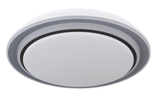 Globo Foppa LED Deckenleuchte 24W CCT Weiß Matt, Metall Fernbedienung Nachtlicht Memoryfunktion Ø40cm 41581-24