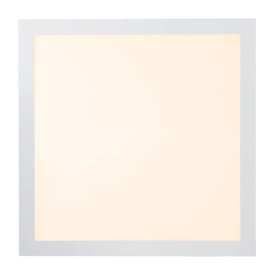 Globo LED Deckenleuchte Rosi 30W warmweiss Weiß Aluminium 45x45cm