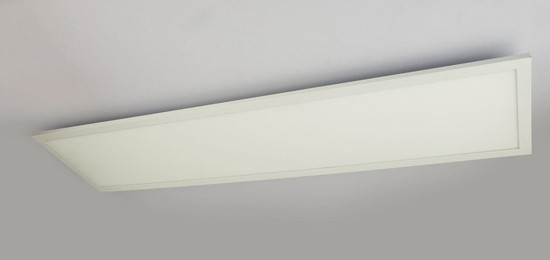 Globo LED Deckenleuchte Rosi 40W warmweiss Weiß Aluminium 80x20cm