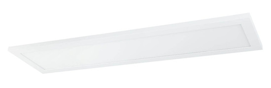 Globo LED Deckenleuchte Rosi 40W dimmbar Fernbedienung CCT warm-/tageslichtweiss Weiß Aluminium 80x20cm