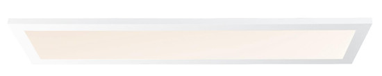 Globo LED Deckenleuchte Rosi 40W dimmbar Fernbedienung CCT warm-/tageslichtweiss Weiß Aluminium 80x20cm