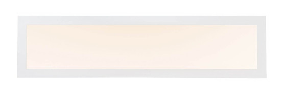 Globo LED Deckenleuchte Rosi 40W dimmbar Fernbedienung CCT warm-/tageslichtweiss Weiß Aluminium 80x20cm