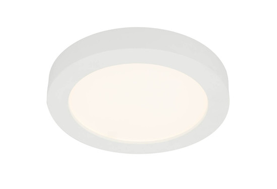 Globo Paula LED Deckenleuchte 24W Warmweiß Weiß Ø18,6cm 41605-22