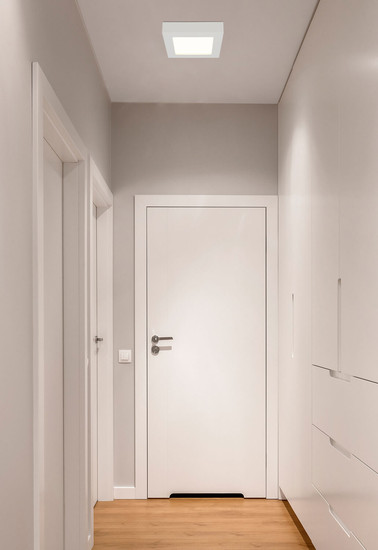 Globo Svenja LED Deckenleuchte 18W Warmweiß Weiß 3,5cm 41606-18