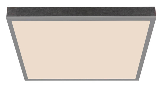 Globo Doro LED Deckenleuchte 24W CCT Silberfarben, Aluminium Fernbedienung Nachtlicht Memoryfunktion 7,5cm 416080AD2-CCT