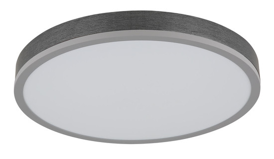 Globo Doro LED Deckenleuchte 24W CCT Silberfarben, Aluminium Fernbedienung Nachtlicht Memoryfunktion Ø45cm 416080AD2R-CCT