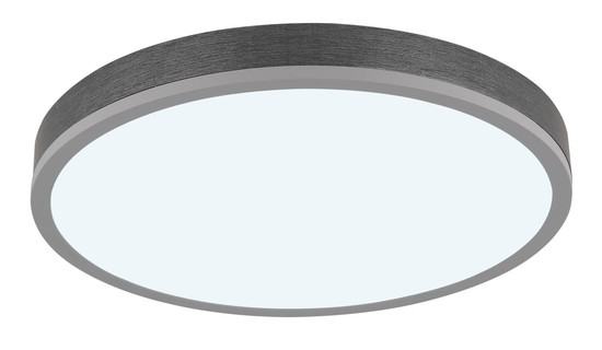 Globo Doro LED Deckenleuchte 24W CCT Silberfarben, Aluminium Fernbedienung Nachtlicht Memoryfunktion Ø45cm 416080AD2R-CCT