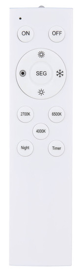 Globo Doro LED Deckenleuchte 40W CCT Silberfarben, Aluminium Fernbedienung Nachtlicht Memoryfunktion Ø60cm 416080AD4R-CCT