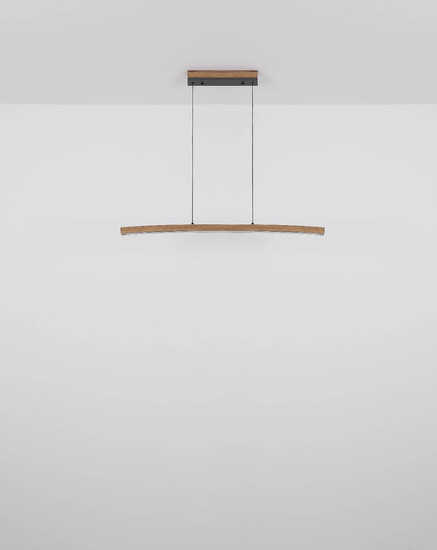 Globo LED Pendelleuchte Doro 18W dimmbar warmweiss Graphit Metall 120x100cm