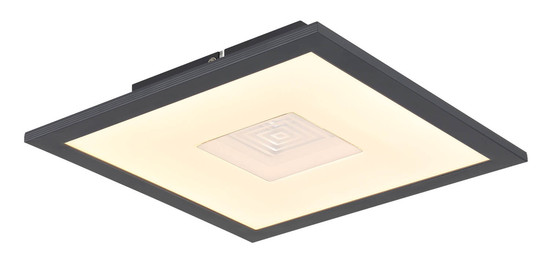 Globo Doro LED Deckenleuchte 12W Warmweiß Weiß Matt, Aluminium Druckguss 6cm 41608T