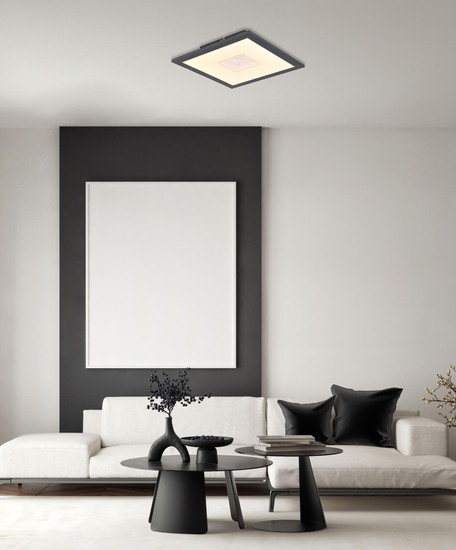 Globo Doro LED Deckenleuchte 12W Warmweiß Weiß Matt, Aluminium Druckguss 6cm 41608T