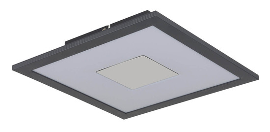 Globo Doro LED Deckenleuchte 12W Warmweiß Weiß Matt, Aluminium Druckguss 6cm 41608T