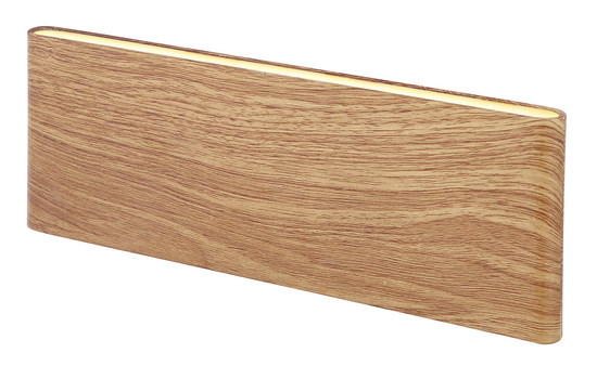 Globo Siegfried LED Wandleuchte 8W Warmweiß Holzoptik, Metall 8cm 41751W-8