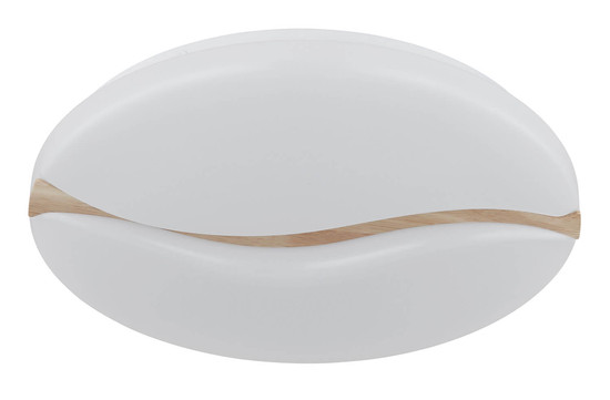 Globo Leticia LED Deckenleuchte 24W CCT Weiß, Metall Memoryfunktion Ø33cm 41790-18