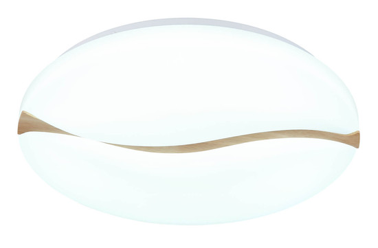 Globo Leticia LED Deckenleuchte 24W CCT Weiß, Metall Memoryfunktion Ø33cm 41790-18