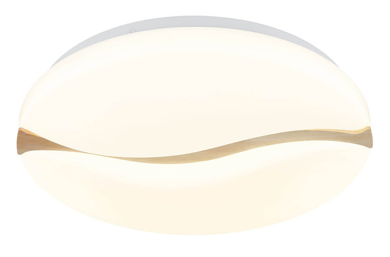 Globo Leticia LED Deckenleuchte 24W CCT Weiß, Metall Memoryfunktion Ø39cm 41790-20